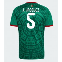 Billiga Mexiko Johan Vasquez #5 Hemma fotbollskläder VM 2026 Kortärmad